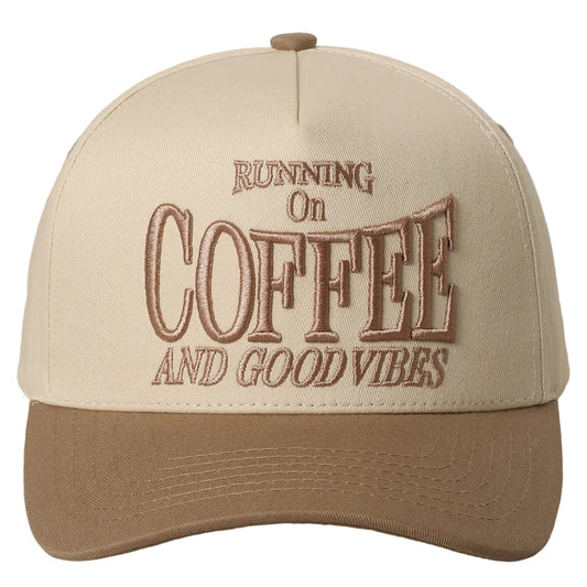 Running on Coffee & Good Vibes Hat